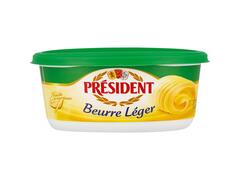 Beurre Demi-sel Léger President 250g