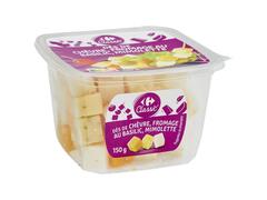 Fromage Dés de Basilic Chèvre Mimolette Carrefour 150g
