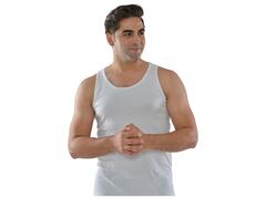 Débardeur Homme Col Rond Blanc - Taille XL