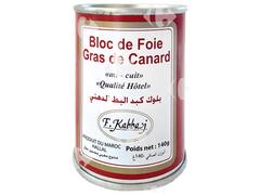 Bloc de Foie Gras de Canard 40% Morceaux - Charcuterie - Farida Kabbaj 140g