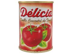 Conserve de Double Concentré de Tomates Delicia 140g