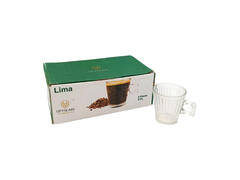 Tasse à Café Lima Divers Modèles 8cl 6 pièces