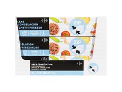 Sac Congélation Zip Carrefour 15 unités de 6L