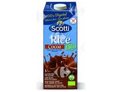 Boisson de Riz avec Cacao Bio sans Gluten Scotti 1L.