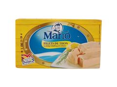 Conserve de Filets de Thon à l'Huile Végétale et Citron Mario 125g.