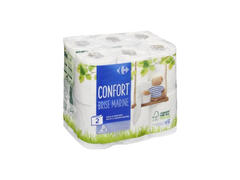 Papier Toilette Confort Brise Marine Carrefour 12 unités