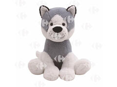 Peluche Chien Husky 64cm