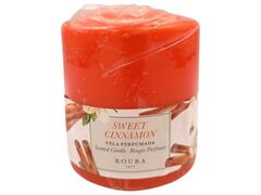 Bougie Cylindrique Parfumée Ceras Roura Sweet Cinnamon.
