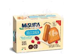 Biscottes Sans Sucres Ajoutés Dolcesenza Misura 320g