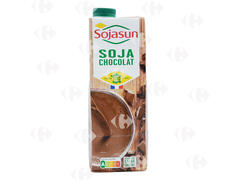 Lait de Soja au Chocolat UHT Sojasun 1L