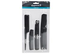 Peignes à Cheveux Eleganza set Of 4.