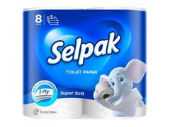 Papier Hygiénique Décoré Parfumé Selpak 3 Plis – 8 Unités