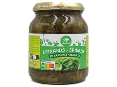 Épinards en Branches Carrefour 330g