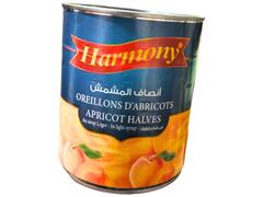 Conserve Oreillons Abricot au Sirop Harmony 825 g