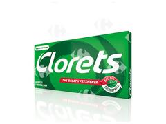 Chewing-Gum Original Menthe Clorets 10 unités.