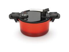 Autocuiseur Aluminium Rouge Kasa 5L 24x14 cm