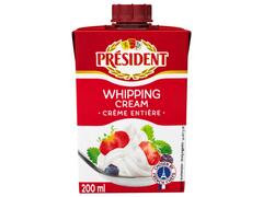 Crème UHT Président 20cl