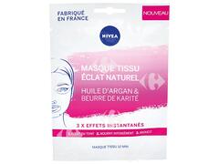 Masque Tissu Éclat Naturel Huile d'Argan et Karité Nivea