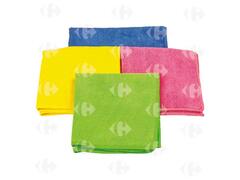 Torchon Microfibre 40x40cm 4 pièces