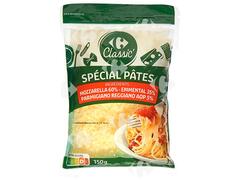 Fromage Râpé spécial Pâtes Carrefour 150g
