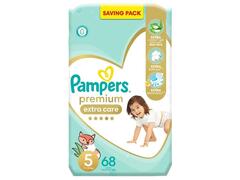 Couches Bébé Premium Care Taille 5 Pampers (11-25 Kg) 68 unités