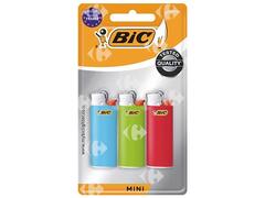 Mini Briquet Pierre J5 Blister Bic 3 unités.