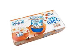 Pack Yaourt à Cuillère Grec Muesli Albane 8x110g.