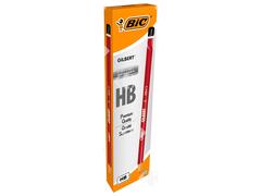 Crayon HB BIC Gilbert 33 HB Assortiment de 12 pièces Pack Promo