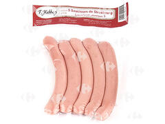 Saucisses de Strasbourg - Charcuterie - Farida Kabbaj 250g