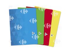 Cahier Brochure Grands Carreaux A4 Modèle Aléatoire Carrefour 192 pages 90g