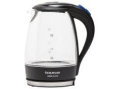 Bouilloire Aroa Glass en Verre Taurus 1,7L 2200W.