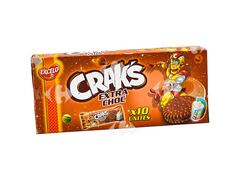 Pack Biscuits Extra Chok Crak'S 10x36g