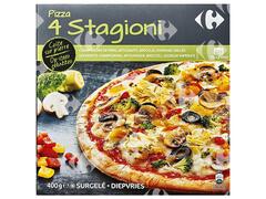 Pizza 4 Saisons Cuite Sur Pierre Carrefour 400g