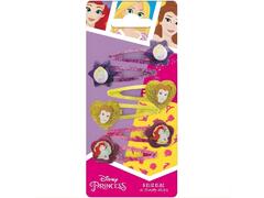 Lot de 6 Pinces Clics Clacs Princesses Disney