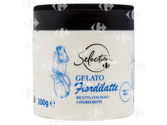 Gelato Fiordilatte Carrefour Selection 300g.