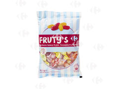 Bonbons Saveur Fruits Sans Sucres Fruty'S Carrefour 150g