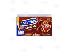 Biscuits Digestive Chocolat au Lait Mcvitie'S 200g