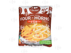 Frites Spéciales Four 9/9 Carrefour 600g.