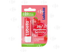 Baume à Lèvres Fruity Shine Fraise Labello 4,8g.