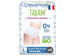 Culottes Éco Fuites Urinaires Taille L Tadam 8 unités