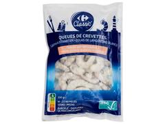 Queues de Crevettes Crues Carrefour 300g