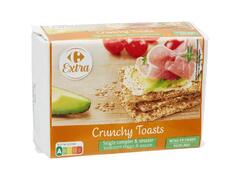 Tartine Crackers Croustillante Seigle & Sésame Carrefour Extra 250g