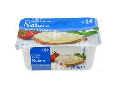 Fromage à Tartiner Nature Carrefour 300g