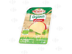 Fromage Edam Bio en Tranches Président 150g.