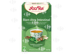 Infusion Bien-être Intestinal Bio Yogi Tea 17 unités.