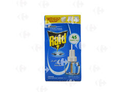 Recharge Liquide pour Insecticide Raid 45 Nuits