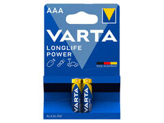 High Energy Pil Alc Aaa Varta 1.5V 2 unités.