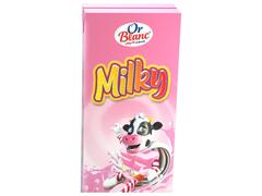 Lait Aromatisé Milky Fraise Or Blanc 200ml