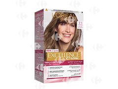 Coloration Crème Blond Cendré 7,1 Excellence.