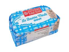 Beurre de Baratte Moulé Doux Paysan Breton 250g.